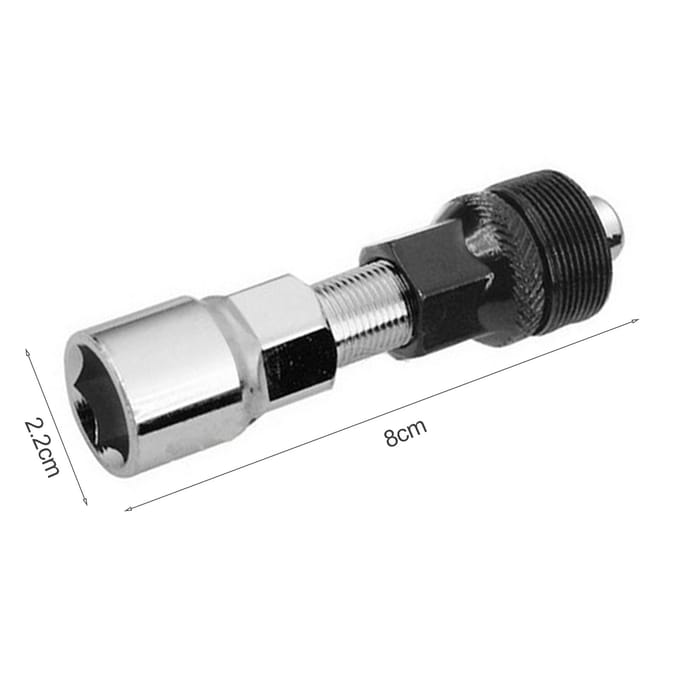 Extracteur de manivelle de vélo, outils de réparation de vélo, retrait du support inférieur du pédalier gray