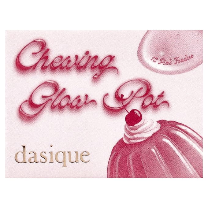 Dasique, Chewing Glow Pots, Pink Fondue, 12 Stuks, 4g (0,14 oz) pink