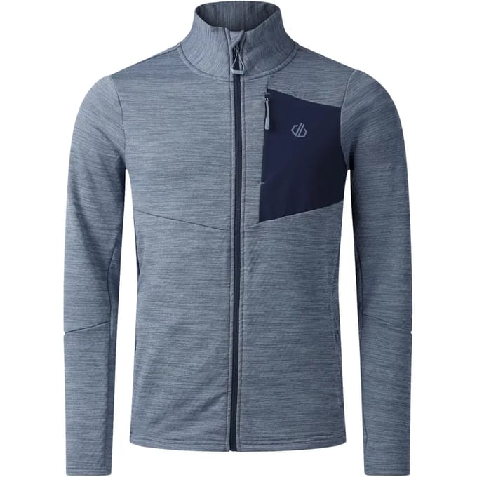Dare2B Heren Venture Full Zip Stretch Midlayer