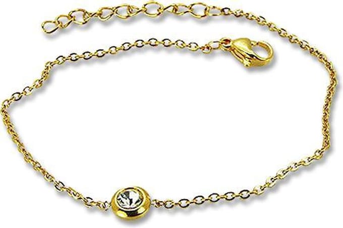 Amanto Armband Ember Gold - 316L Staal - ∅6mm - 18+3cm