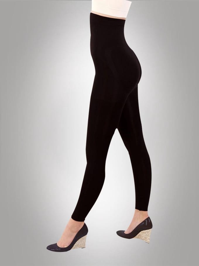 Premium Dames Legging  | Hoge Taille | Zwart - S/M