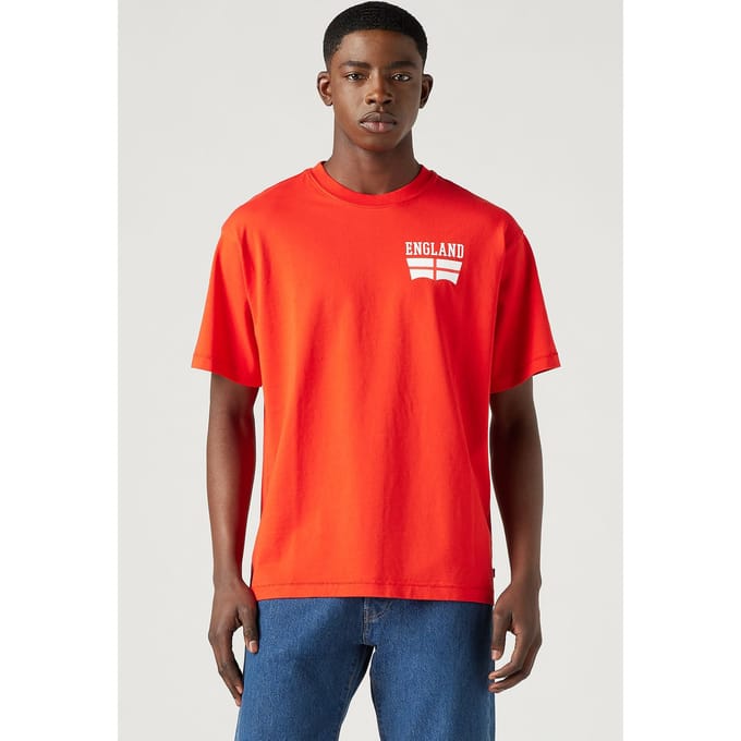 Levi's ® Red Tab™ Vintage Tee Taglia: S | T-shirt stampate Outlet | Uomo | Rosso