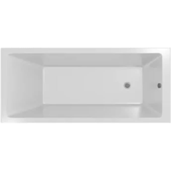 Allibert Ligbad Square -170x75cm - Wit