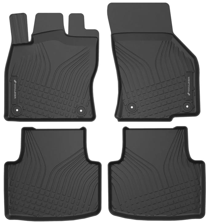 Walser Premium rubberen matten Roadmaster voor VW Passat B8/B8 Variant/Alltrack B8 08/2014-2023