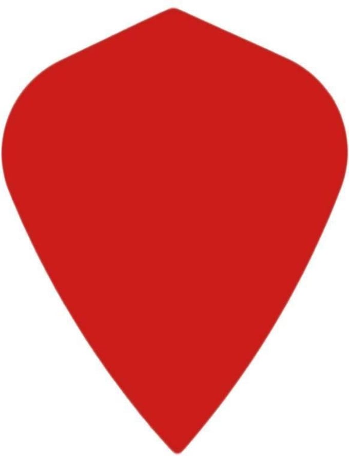 Poly Kite Red - Dart Flights