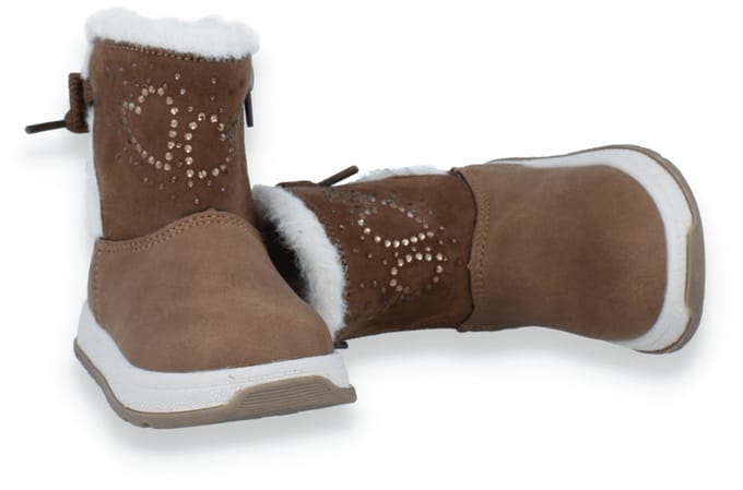 Sj Lifestyle Meisjes Enkellaars | Cognac | Maat: 23