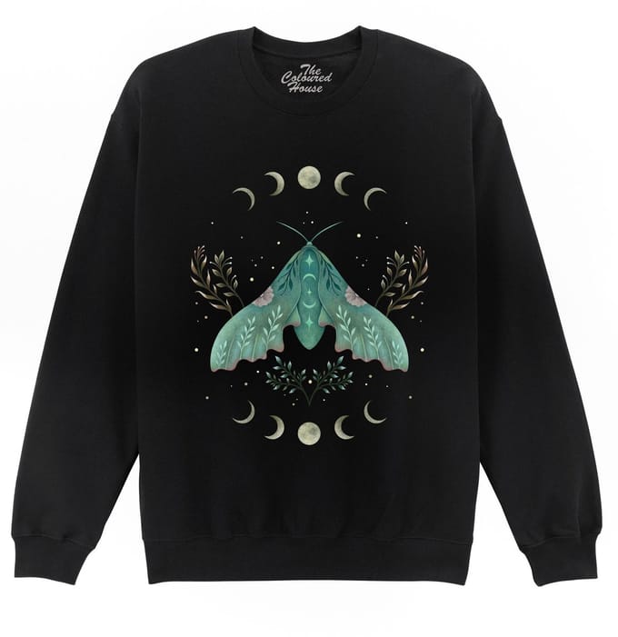 Mot Luna And Moth The Coloured House Sweater M