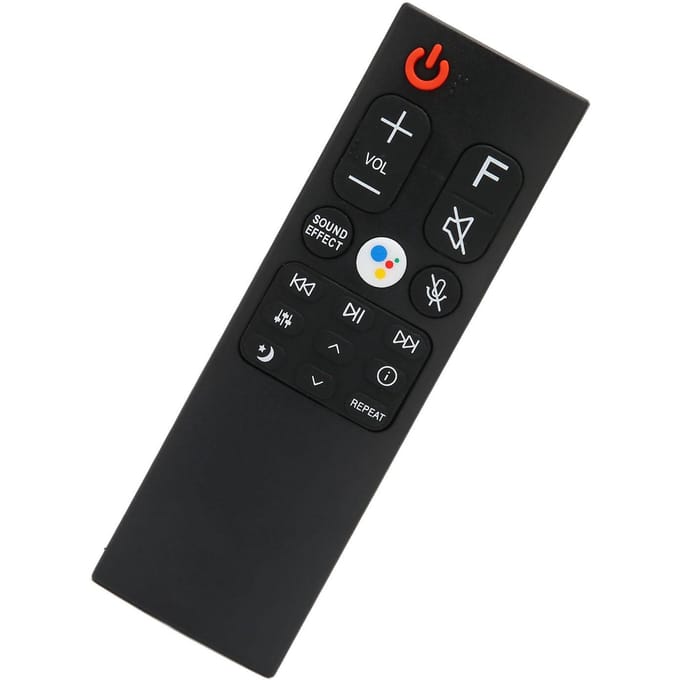 AKB75595321 Télécommande de remplacement Télécommande universelle pour barre de son pour système de barre de son LG SL10Y SL8YG SL9Y SL9YG black