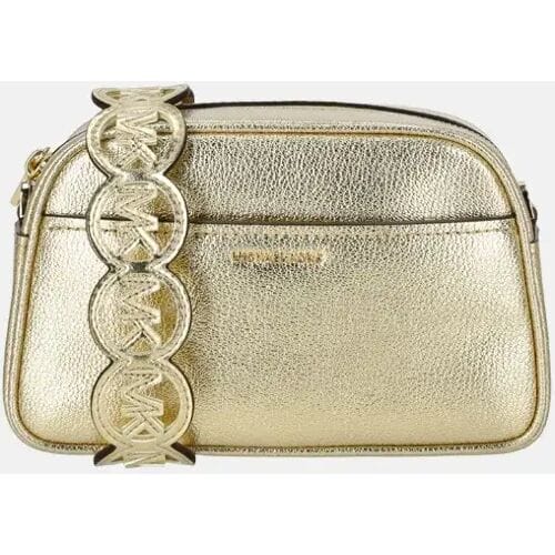 Michael Kors Jet set crossbody tas pale gold