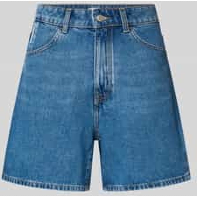 Bermuda leg korte jeans van puur katoen