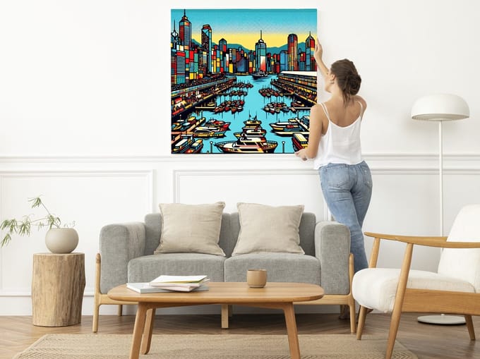 Kunstprint | Wanddecoratie | Canvas | 40 × 40 cm