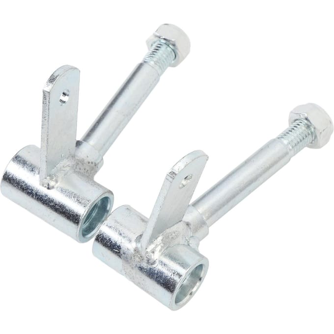 1 paire de brides de goujon de direction de roue avant M14 avec 4 roulements de 10 mm pour kart ATV Quad white