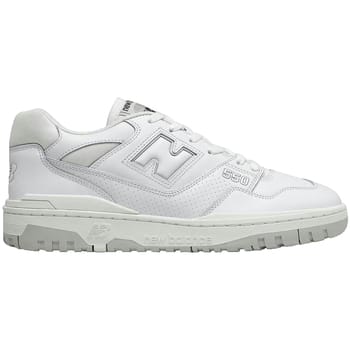 New Balance Bb550 Sneakers - Leren Sneaker - Dames - Wit