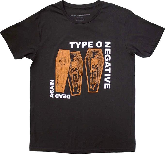 Type O Negative - Dead Again Heren T-shirt - L - Zwart