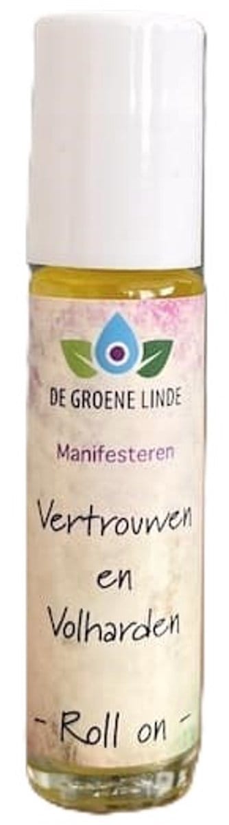 De groene linde - manifesteren - vertrouwen en volharden roll-on - etherische olie roller - 10ml