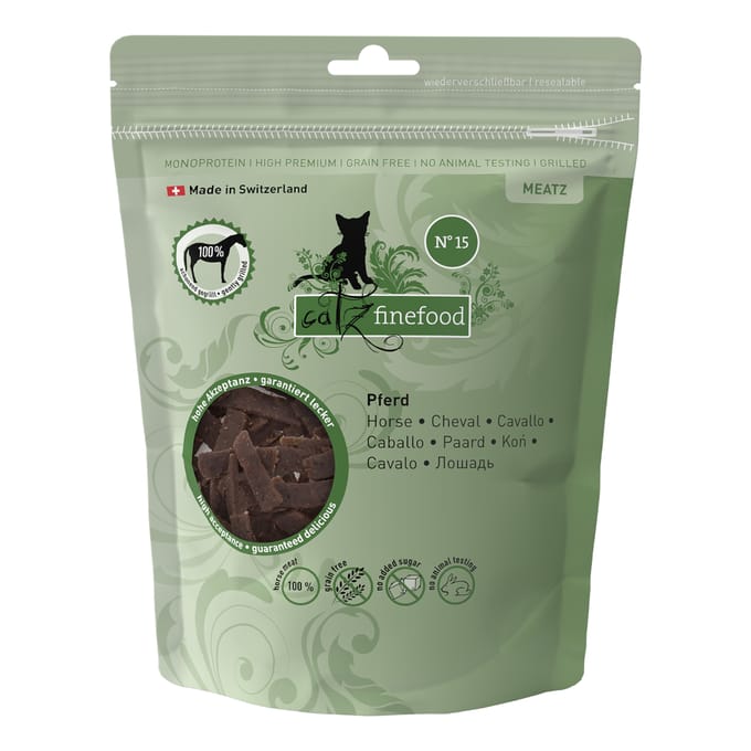 catz finefood Meatz - Voordeelpakket: 4 x Paard (4 x 45 g)