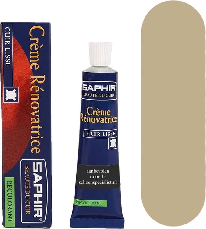 Saphir Renovatrice Tube Extra Dekkende Schoenpoets 16 beige