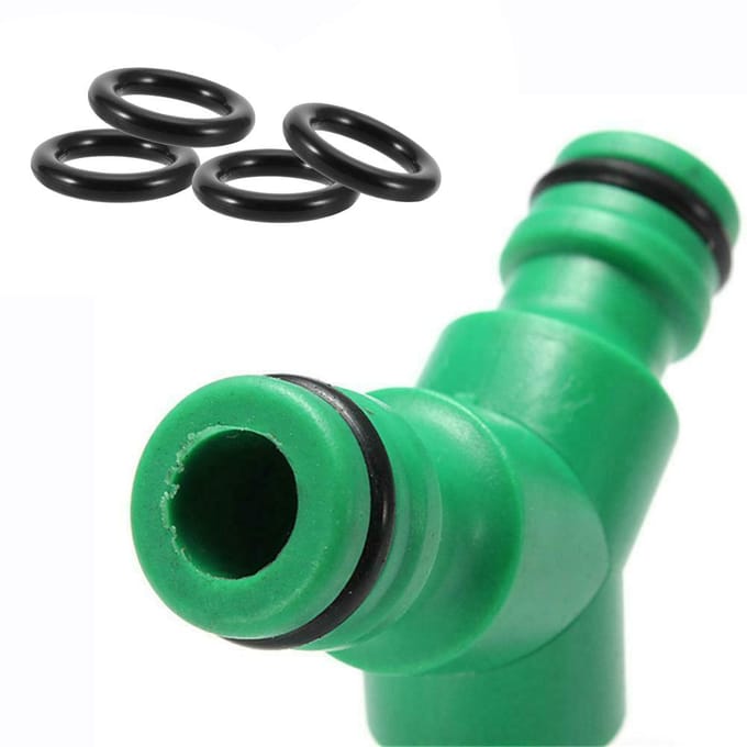 50 stuks Irrigatieapparatuur O Type PVC Waterdichte Ring Afdichtingsringen Voor Pijpverbinding black