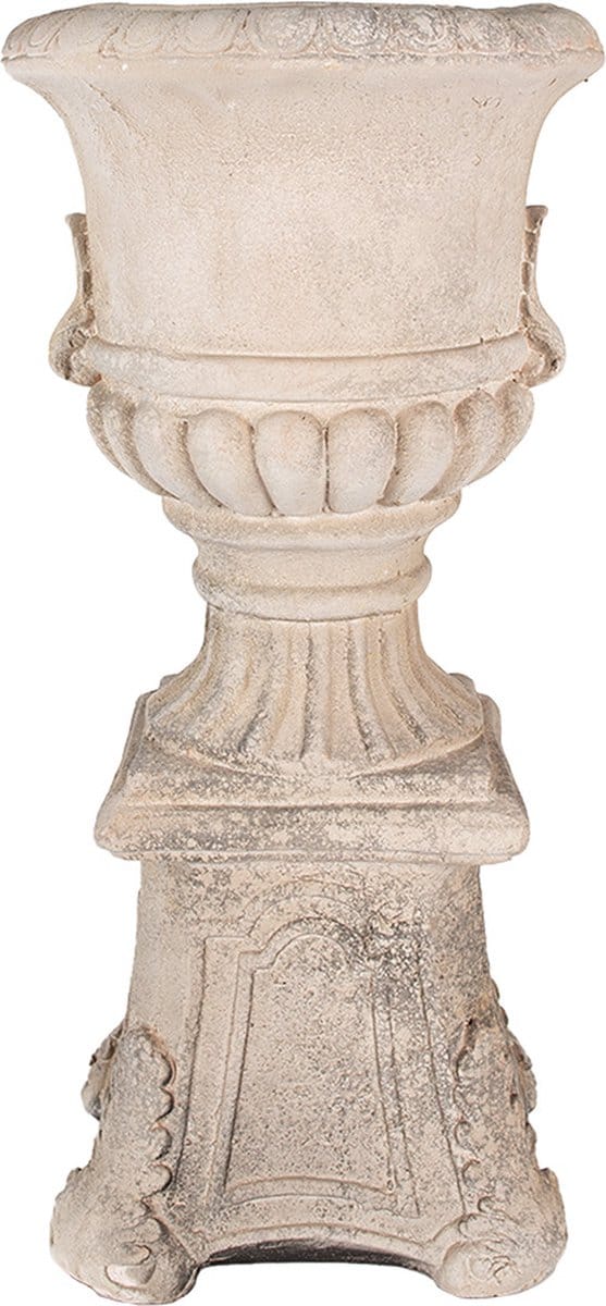 Clayre & Eef Bloempot 33x33x69 cm Beige Magnesium (MGO)