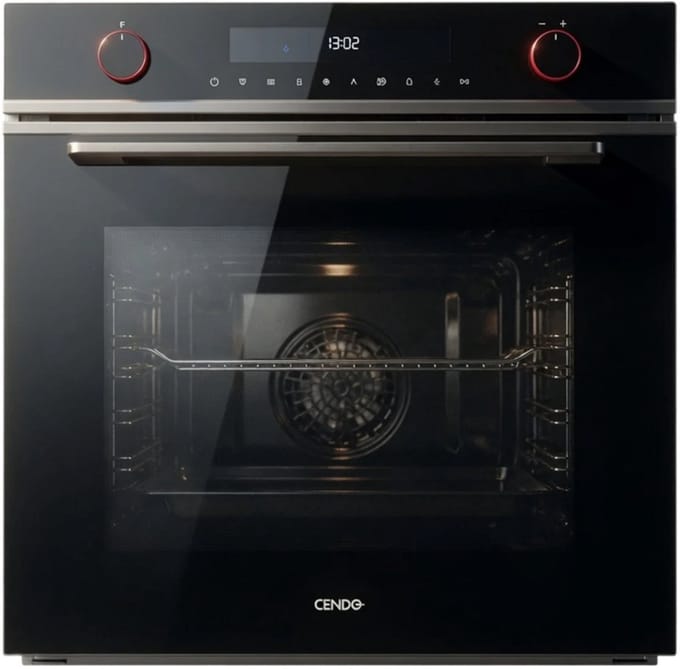CENDO COM72L-T&K - Combi Oven met Magnetron - 60 cm - 72 Liter - Zwart - 250 Graden