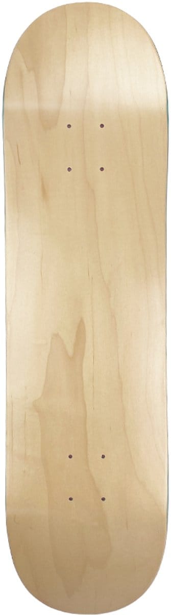 7.625" Pro++ skateboard deck (Natural)