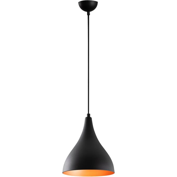 Asir - Kroonluchter - Zwart - 122 x 22 x 22 cm