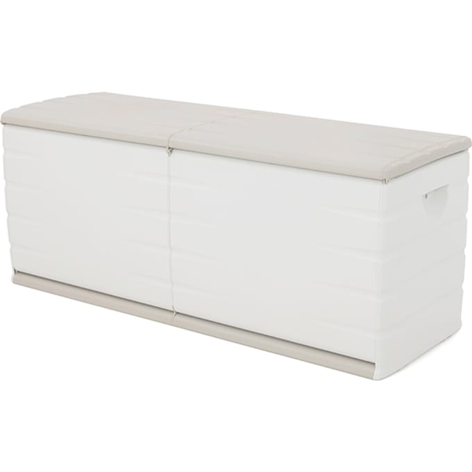Kussenbox opbergbox grijs 153x61x53cm