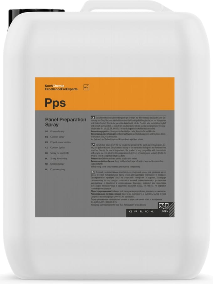 Koch Chemie Panel Preparation Spray 5 liter - Controlespray