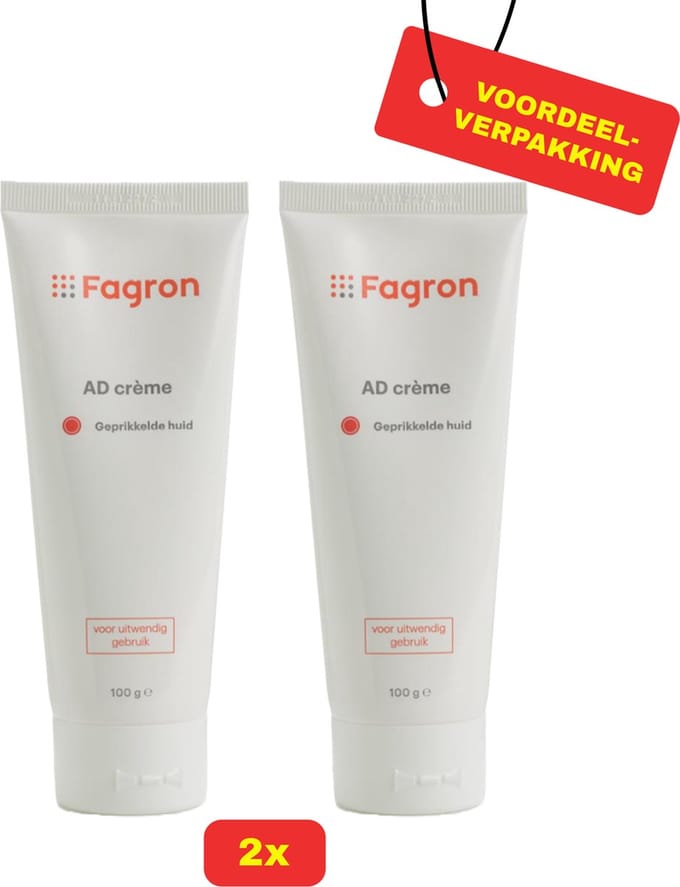 Fagron AD creme - 2x100 gram voordeelverpakking