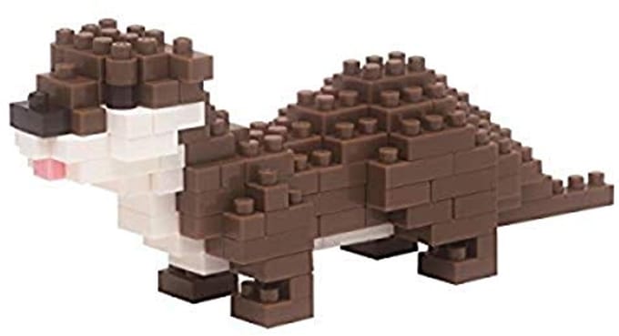 Kleine Klauw Otter Micro Bouwstenen 3D Puzzel
