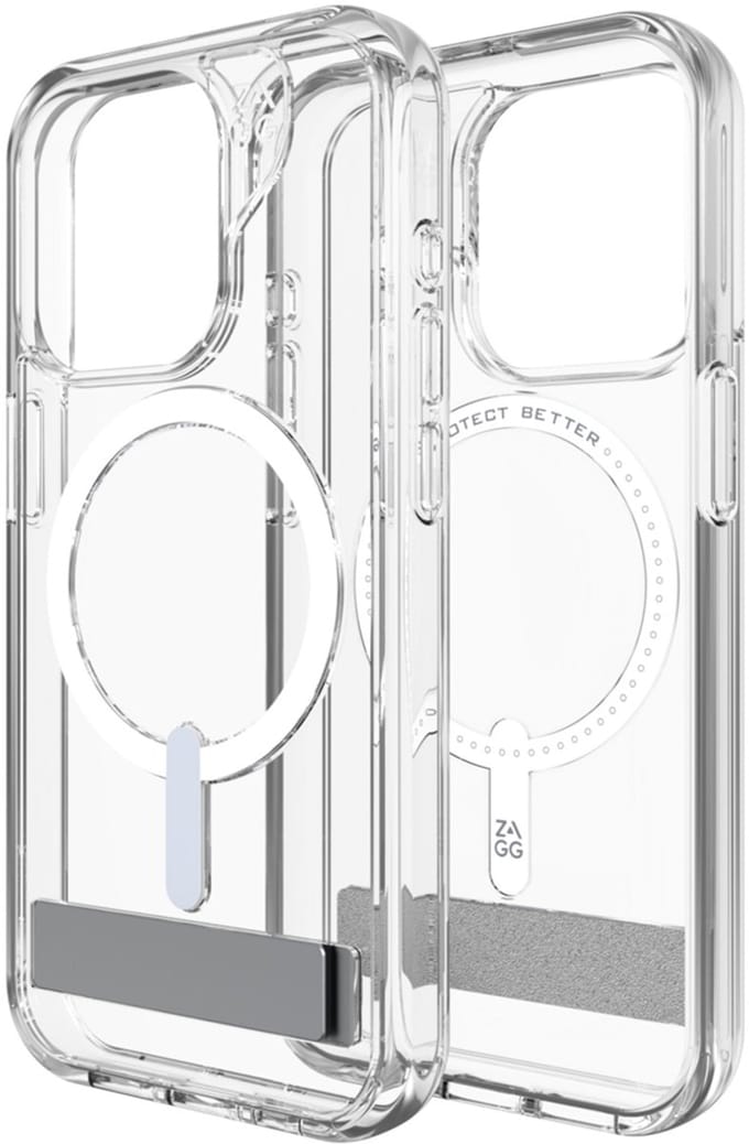 ZAGG Crystal Palace Snap KS hoesje geschikt voor iPhone 15 Pro - Transparant