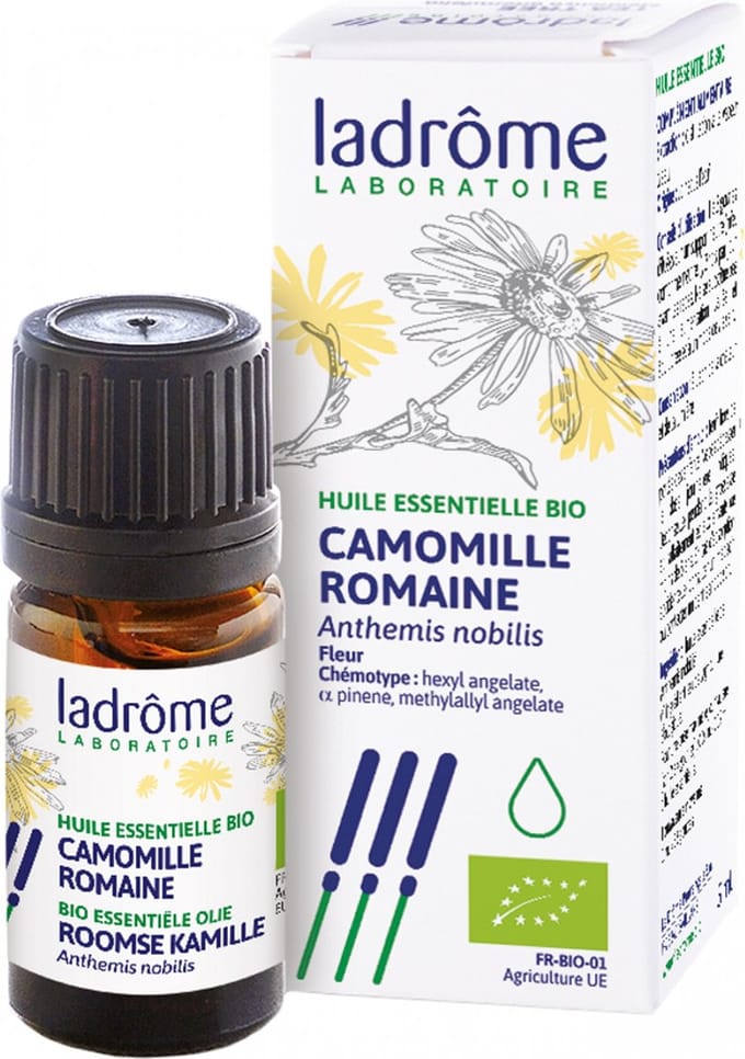 Rooms kamille etherische olie Ladrome bio