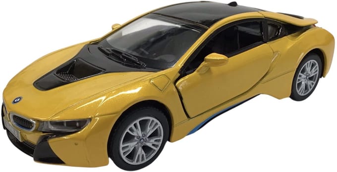 BMW I8 Metaal 12,5 cm 1:36 Kinsmart