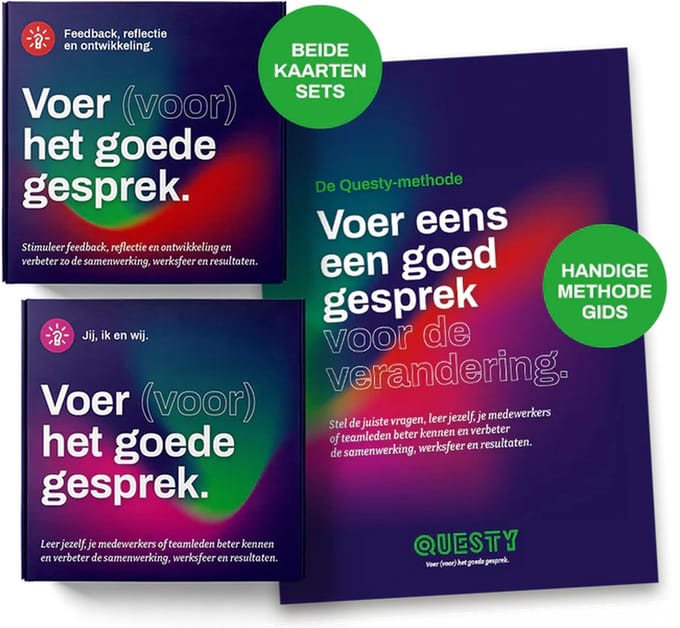 QUESTY cards Trainingsmethode. Eenvoudig zelf aan de slag.