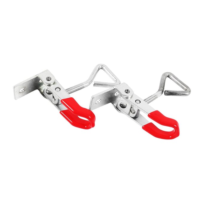 2 stuks Kastdozen Hendel Toggle Vanghaak Vergrendeling Klem Hasp Metaal Lade Kast