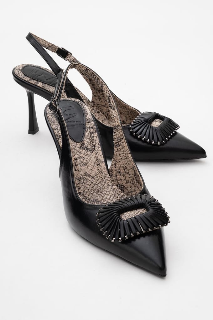 Spera Gesp Spitse Neus Pump (Dames)