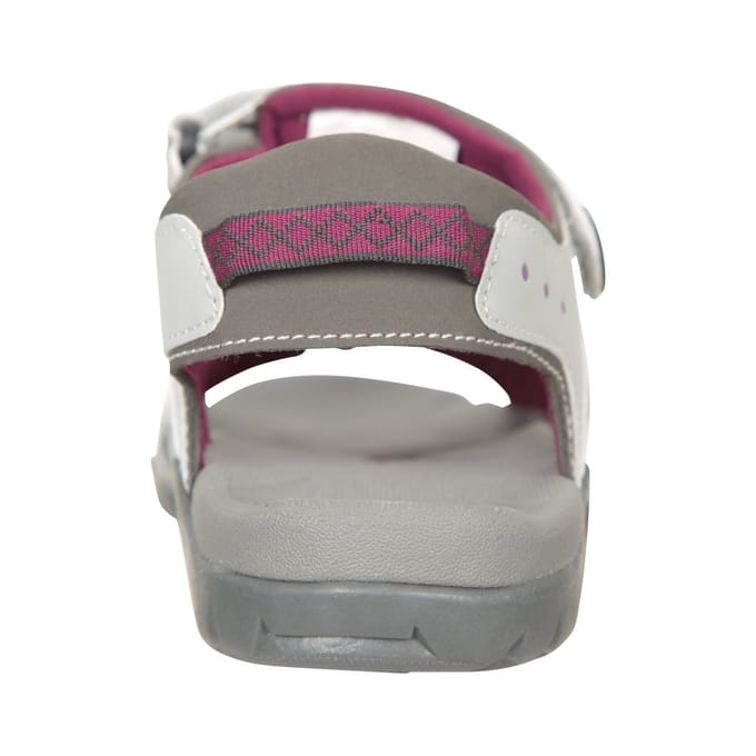Mountain Warehouse Dames/Dames Santorini Breed Sandalen (Lichtgrijs)
