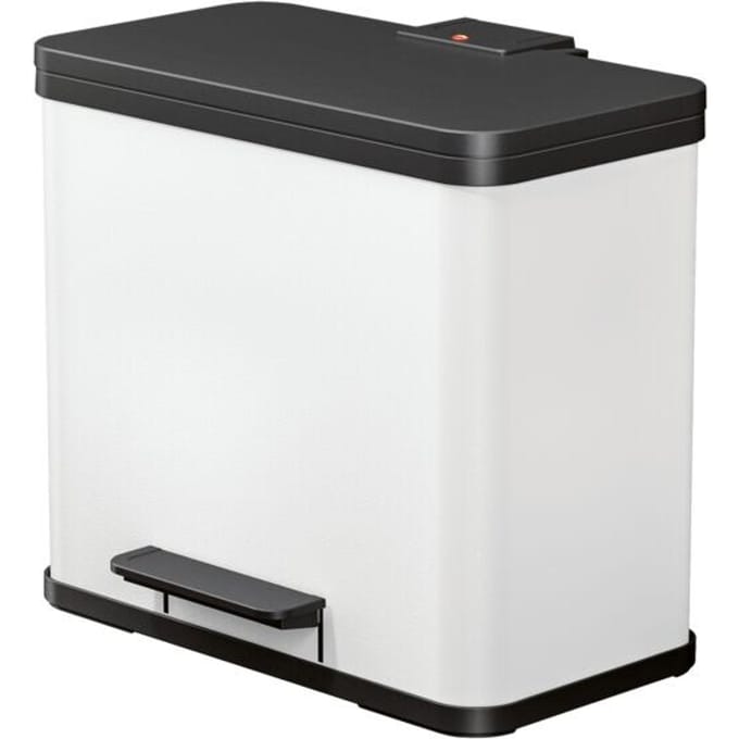 Afvalemmer »Öko Trio Plus L« staalplaat 3x 9 liter