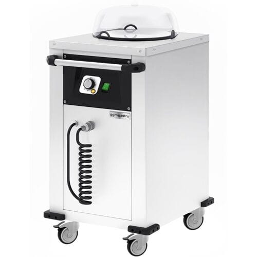 GGM Gastro Tellerspender - beheizt - 1 kW - mit Rollen - 50 Teller