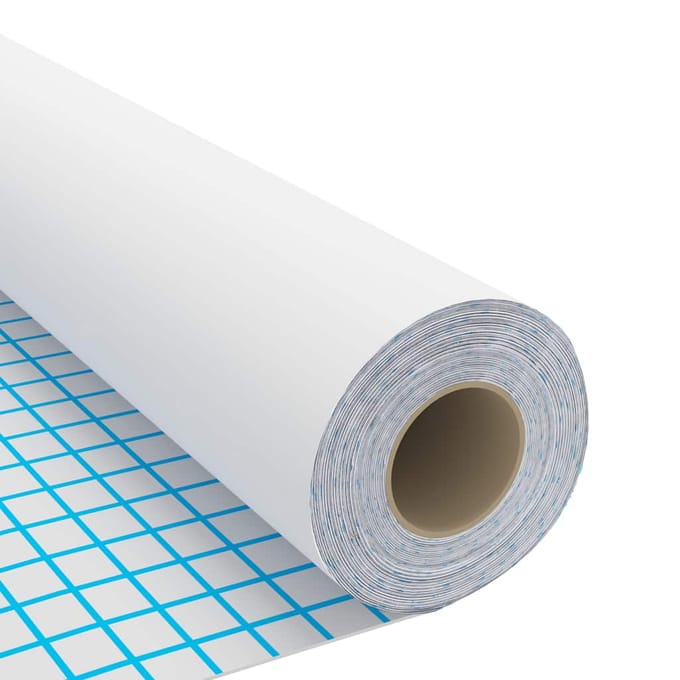 Vidaxl Revêtement de Meuble Auto-adhésif, Blanc, 500X90 Cm, PVC gray