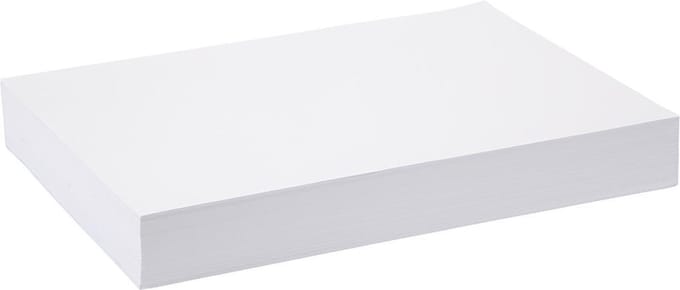Tekenpapier, A3, vel 297x420 mm, 80 gr, wit, 500 vel/ 1 doos