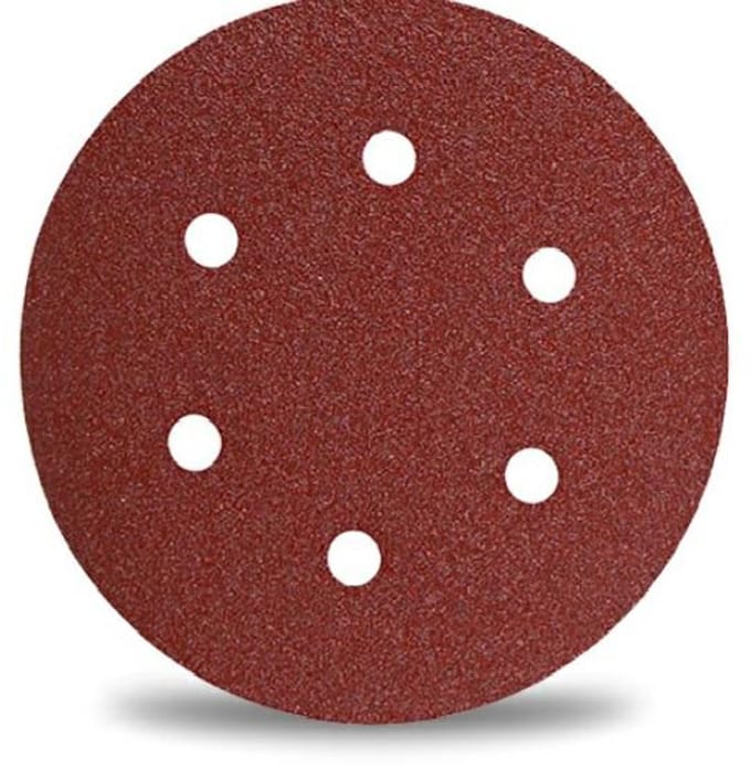 Silver - Schuurkring - 150mm - P100 - 50 stuks