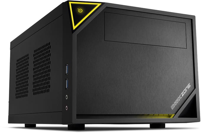 Sharkoon SHARK ZONE C10 - Case - Miditower - Yellow