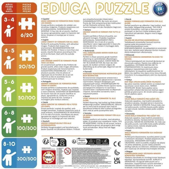 Puzzel - EDUCA - SuperKitties - 2 x 20 stukjes - Veelkleurig - Voor kinderen - vanaf 3 jaar