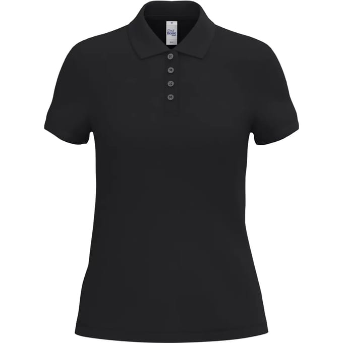 Biologisch pique polo voor dames iDeal Basic Brand