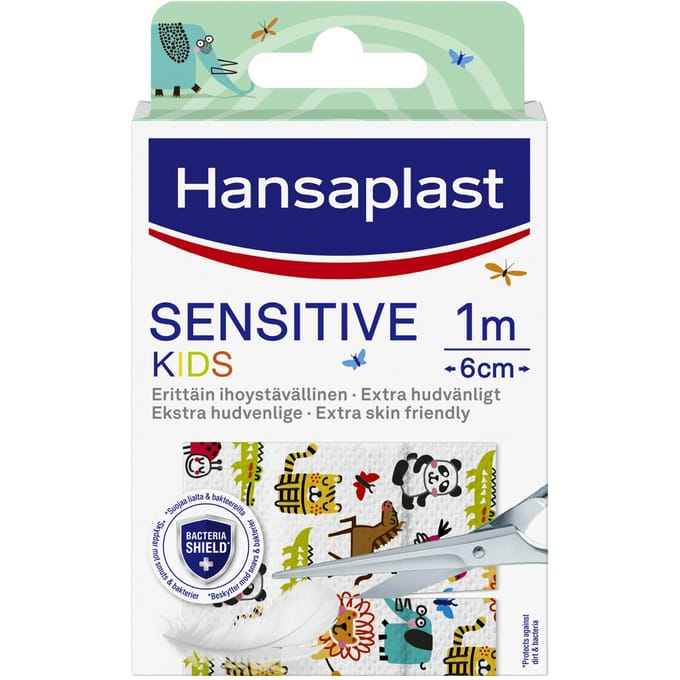 Hansaplast Kids Sensitive 1 m x 6 cm 1 st