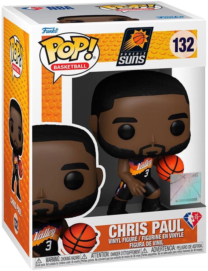 Funko POP Basketball NBA Phoenix Suns Chris Paul Figure City Edition 2021 #132