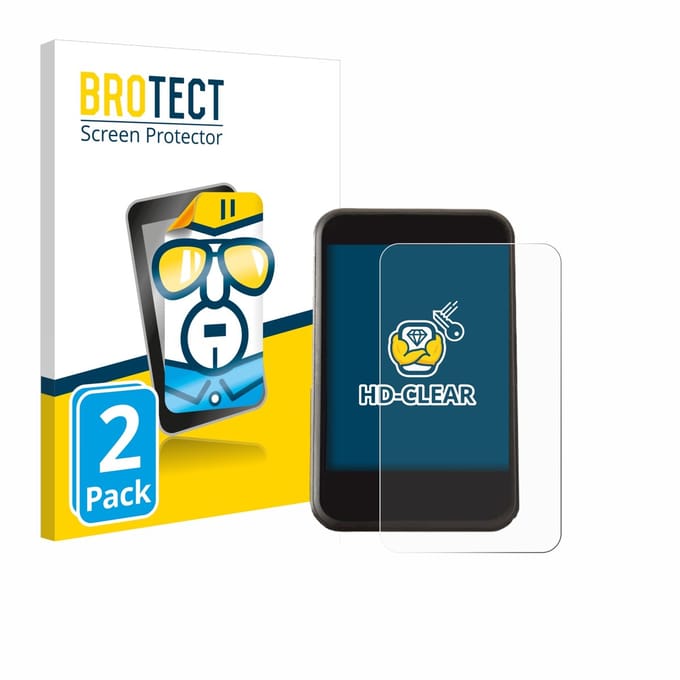 BROTECT - Screenprotector voor Freesky YL81F - Folie Beschermfolie transparant 2 Stuks