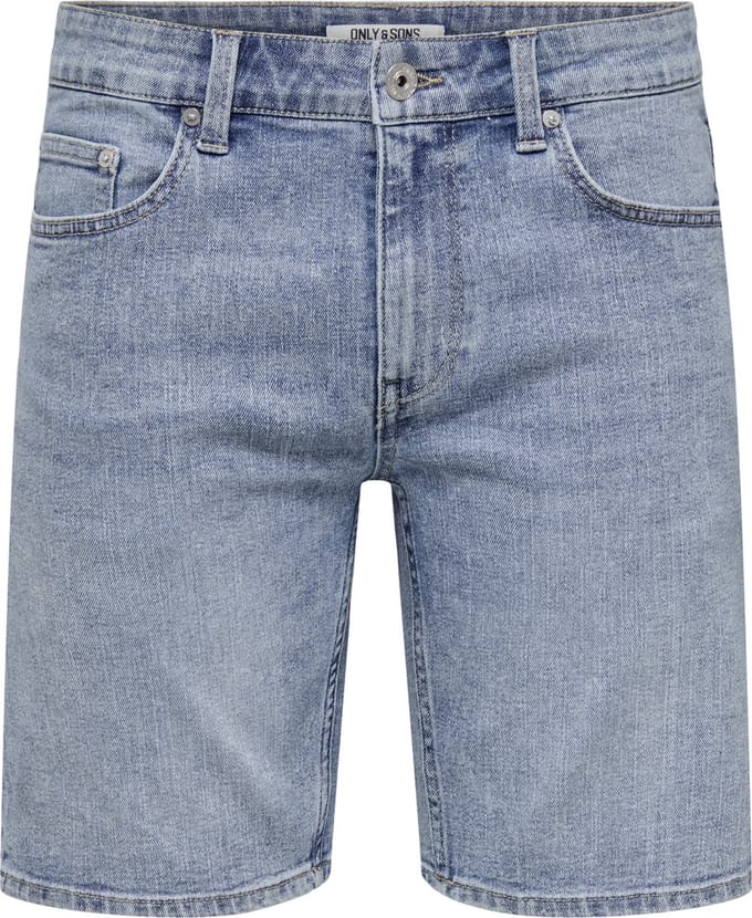 ONLY & SONS - ONSWEFT 2-PACK PIM DNM SHORTS - Heren - Bermuda shorts