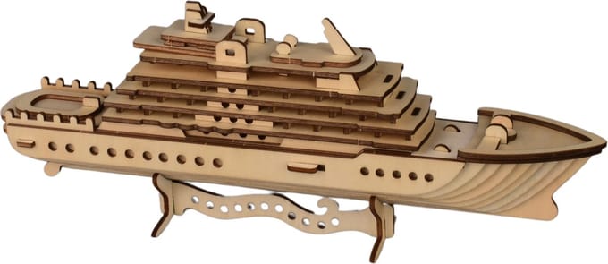 Bouwpakket Cruiseschip- hout